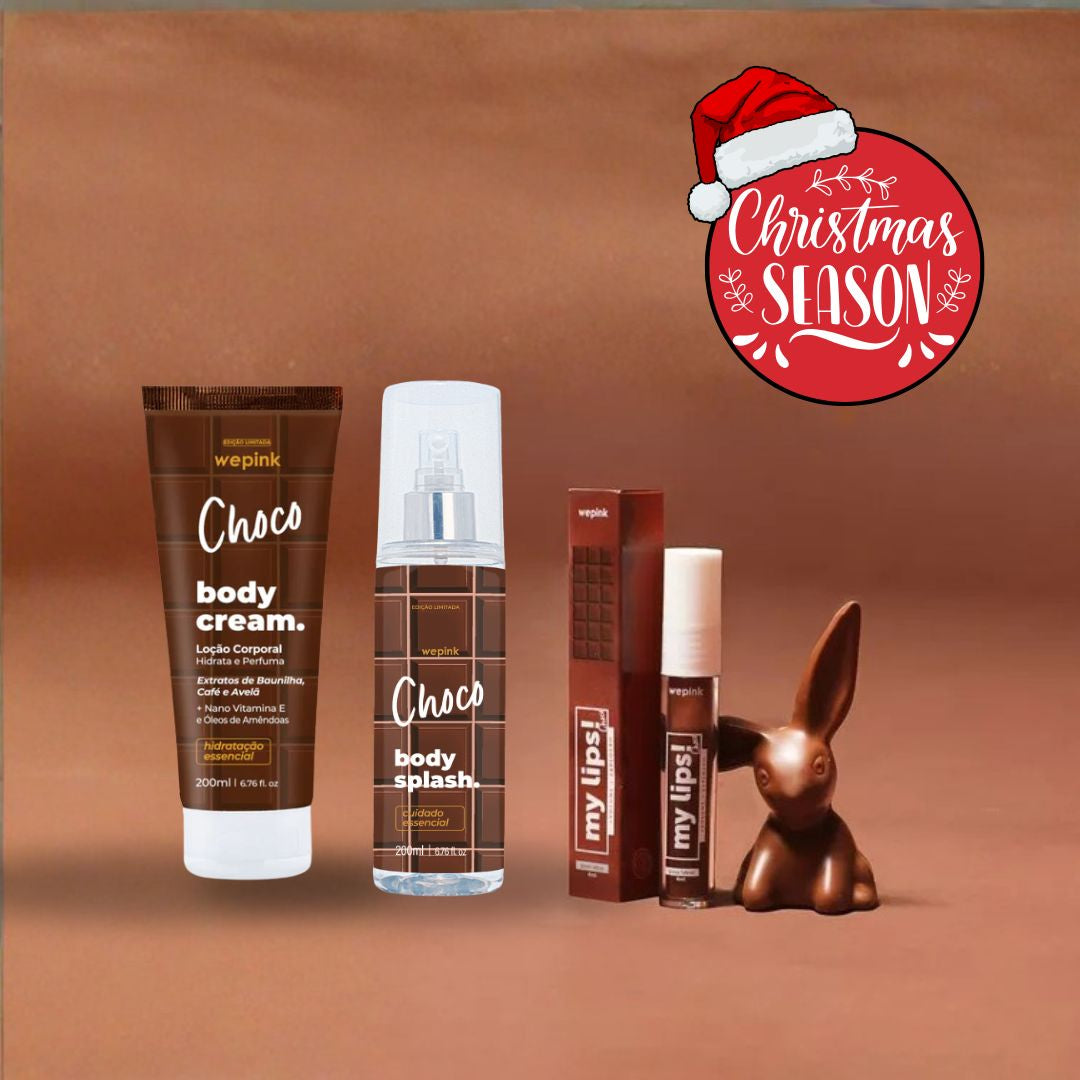 The Choco Trio: Body Splash, Body Cream & My Lips Gloss