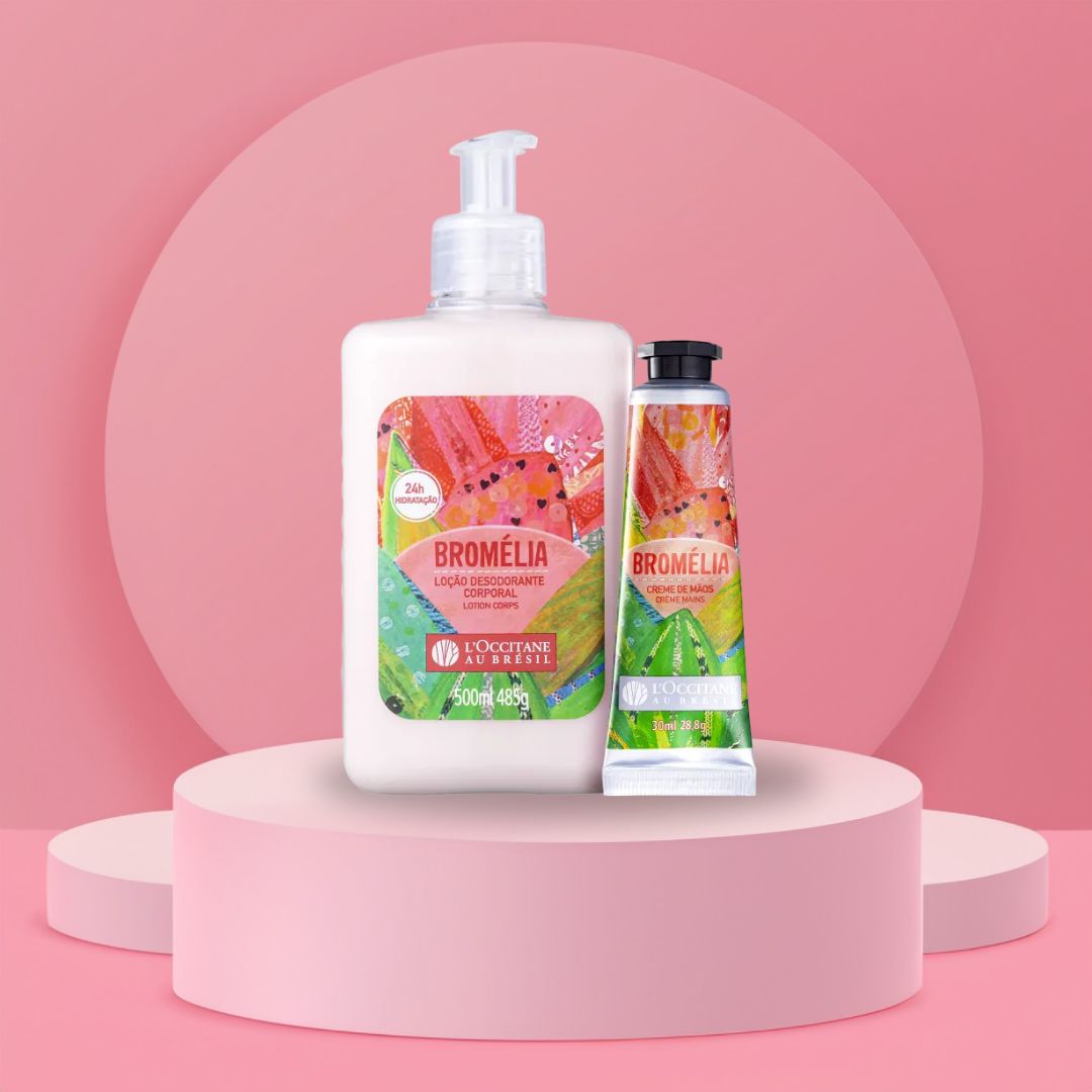 Bromeliad Combo: Body Lotion and Hand Cream