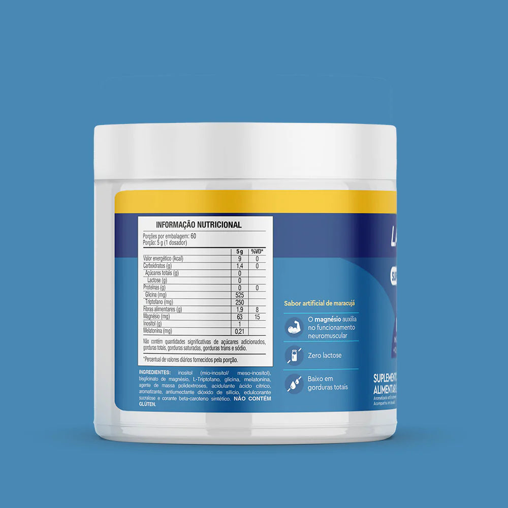 Lavitan Super Night Formula Magnesium Glycine Tryptophan 300g Passion Fruit