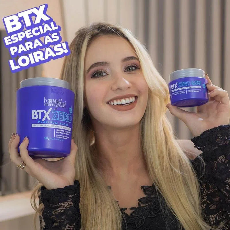 Volume Zero Mask Platinum Blond Forever Liss 160g