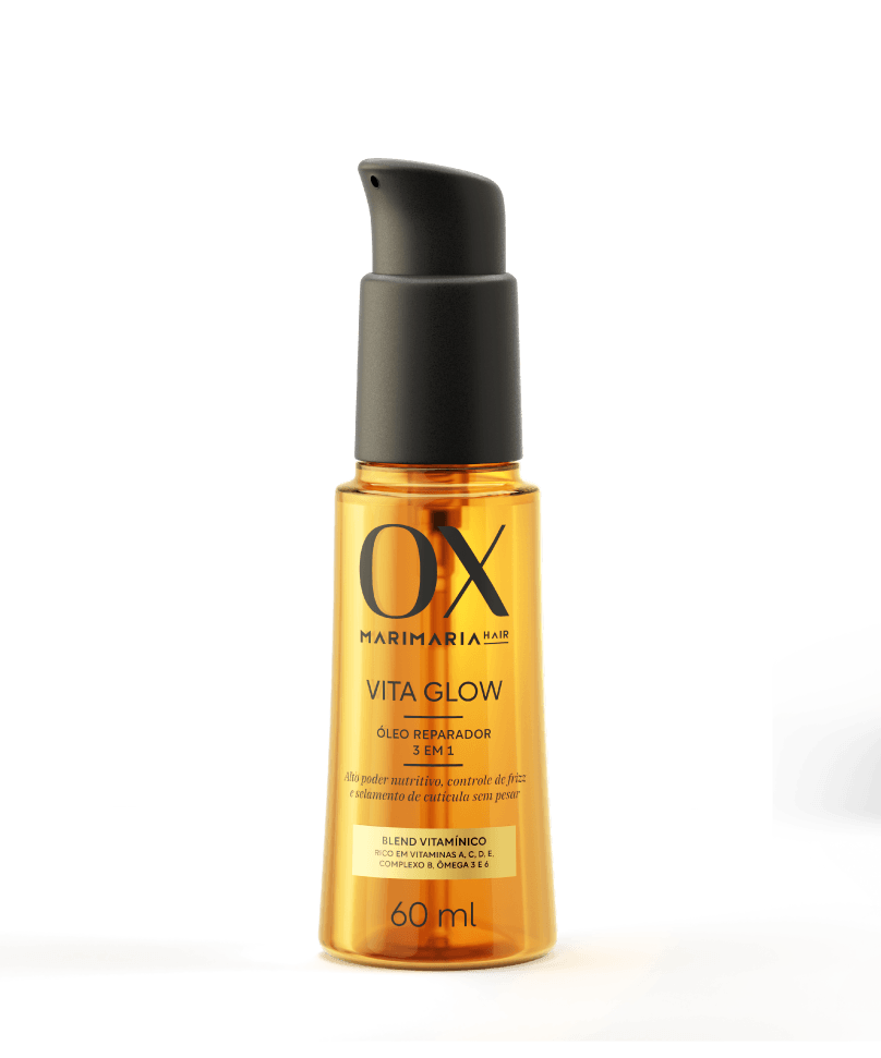 Óleo Reparador 3 Em 1 Mari Maria Hair Ox Vita Glow - 60ml