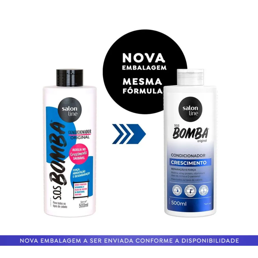 Condicionador SOS Bomba 500ml