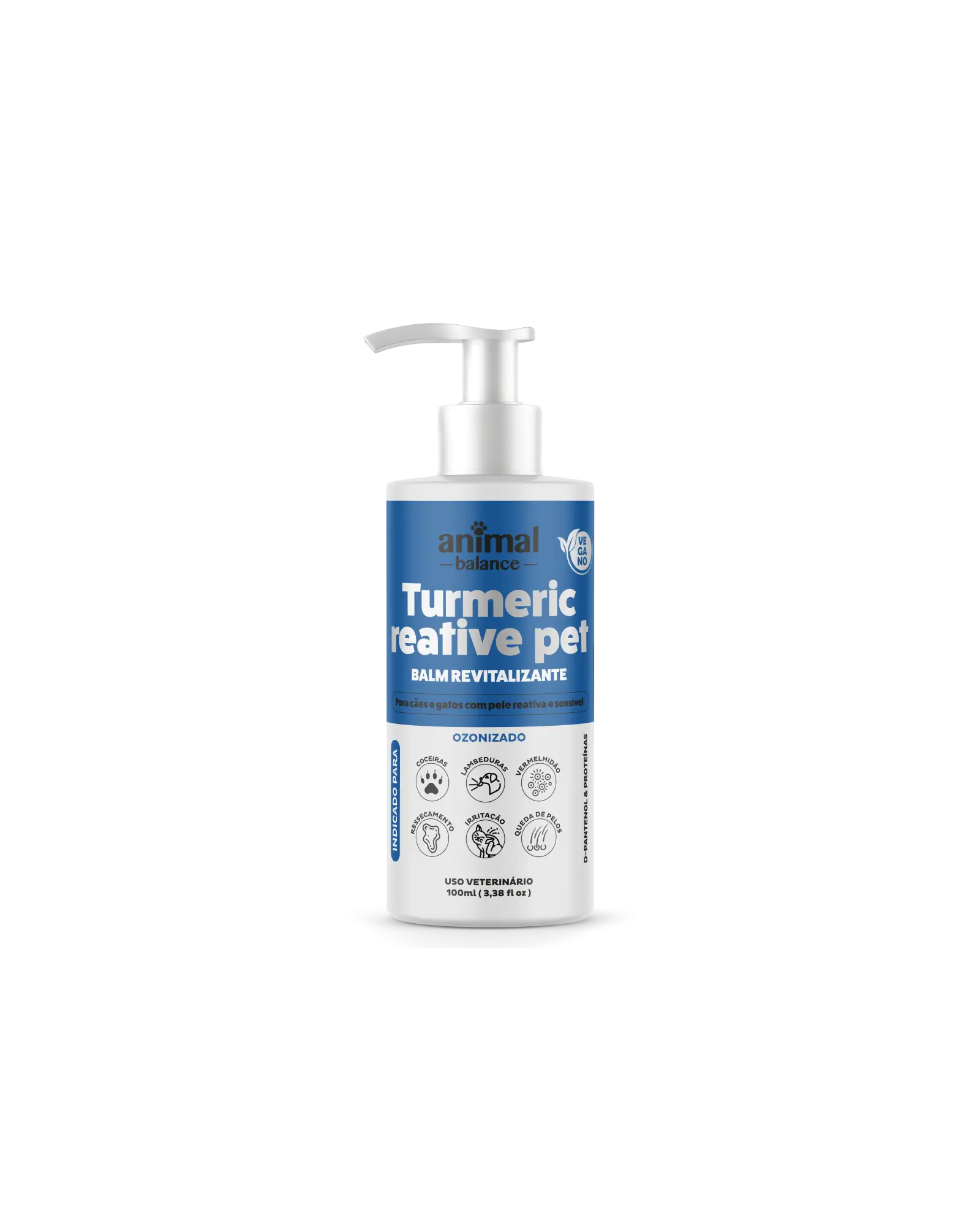 Restructuring Pet Balm - Turmeric and Barbatimão - Concentrate - 100ml