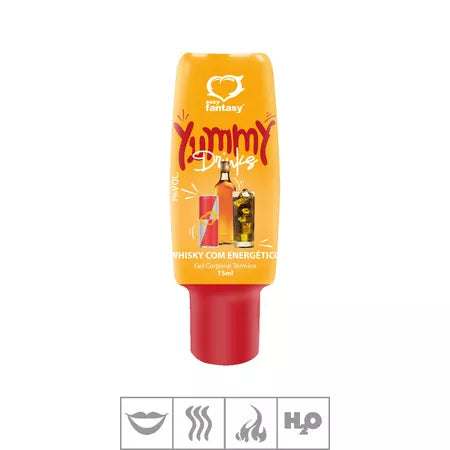 Gel Comestível Yummy Drinks Hot 15ml