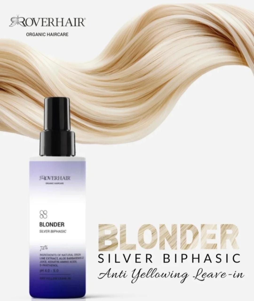 Roverhair Blonder Silver Biphasic 150 ml