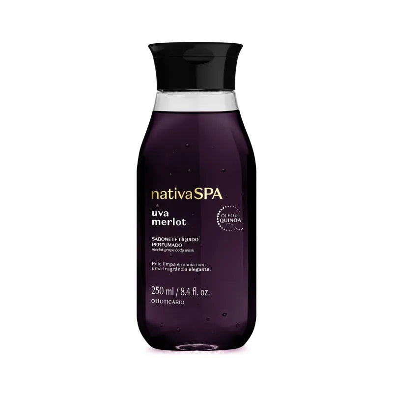 Sabonete Líquido Perfumado Nativa Spa Uva Merlot - 250ml