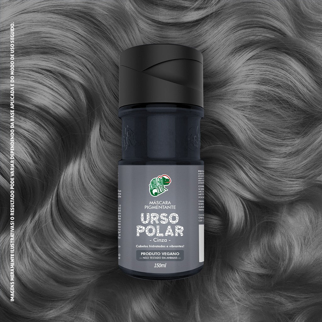 Kamaleão Color Pigmenting Mask Urso Polar - 100ml