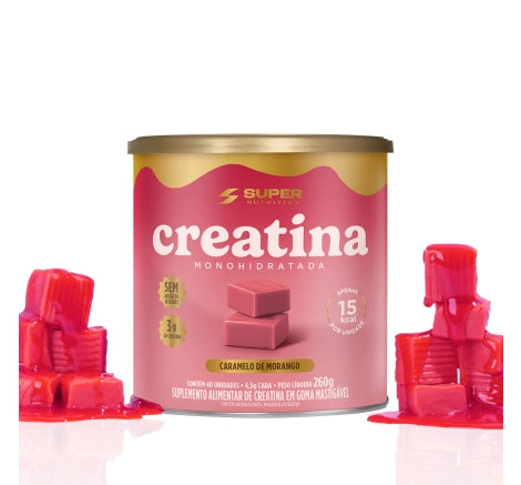 Strawberry Flavoured Creatine Caramel Desincha
