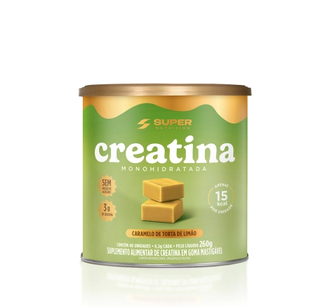 Creatine Caramel with Lemon Pie Flavor (40 units)