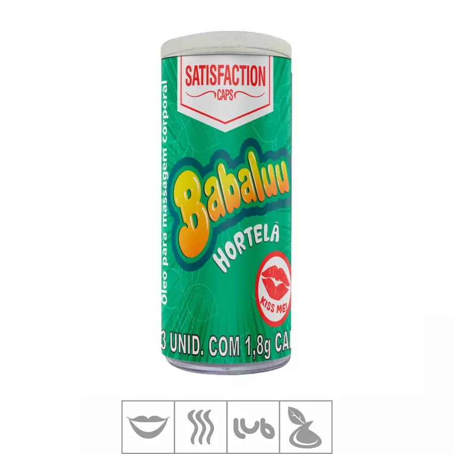 Babaluu Mint balls in capsules 3 units Satisfaction Caps