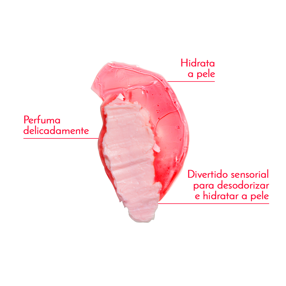 Geleia Hidratante Desodorante Corporal Romã 200ml