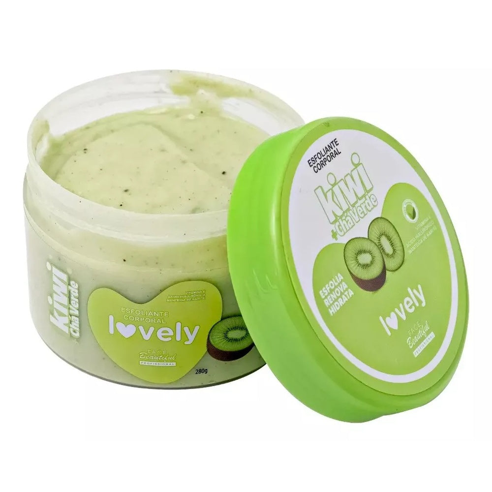 Esfoliante corporal kiwi linha lovely Face Beautiful