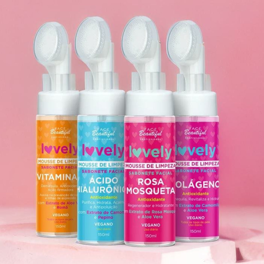 Mousse de Limpeza Rosa Mosqueta Face Beautiful