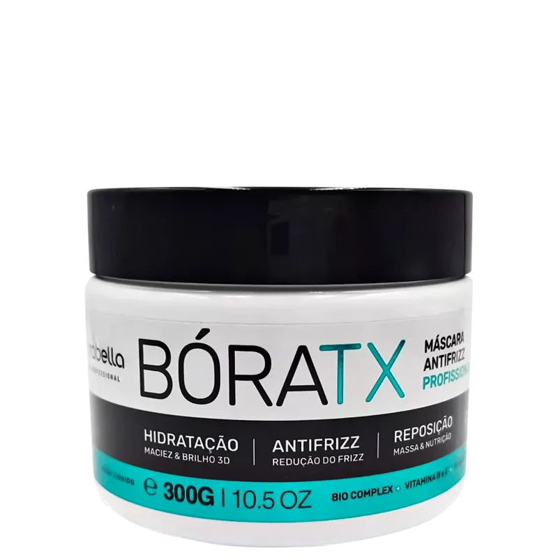 Máscara Capilar Bóratx 300g - Borabella