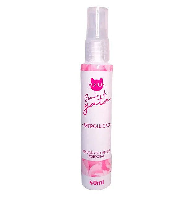 Fast-Clean Solução De Limpeza Corporal Antipoluição Banho De Gata - 40Ml