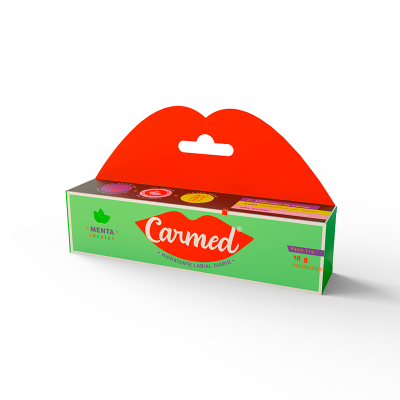 Carmed Hidratante Labial Menta Lip Gloss 10g