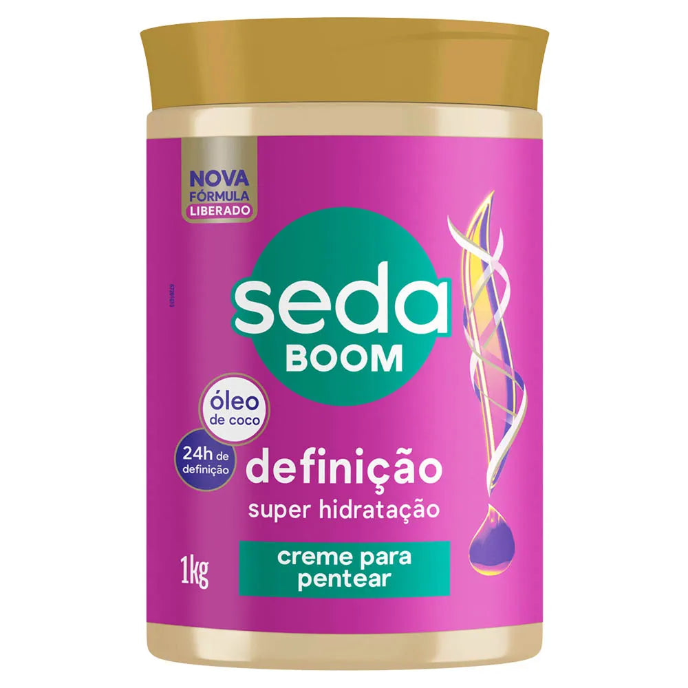 Creme De Pentear Seda Boom Definição Intensa 1Kg