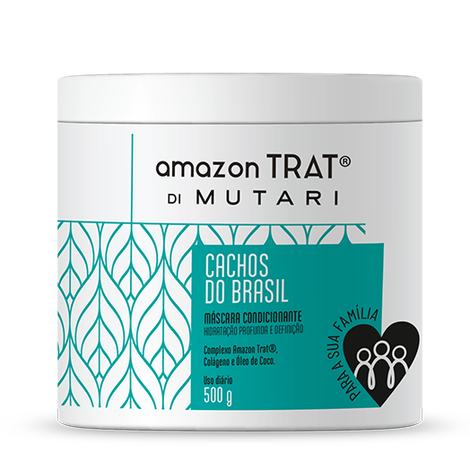 Máscara Cachos do Brasil Amazon Trat® Di Mutari - 500g