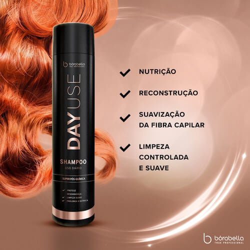Borabella Day Use Shampoo Super Pós Química 300ml