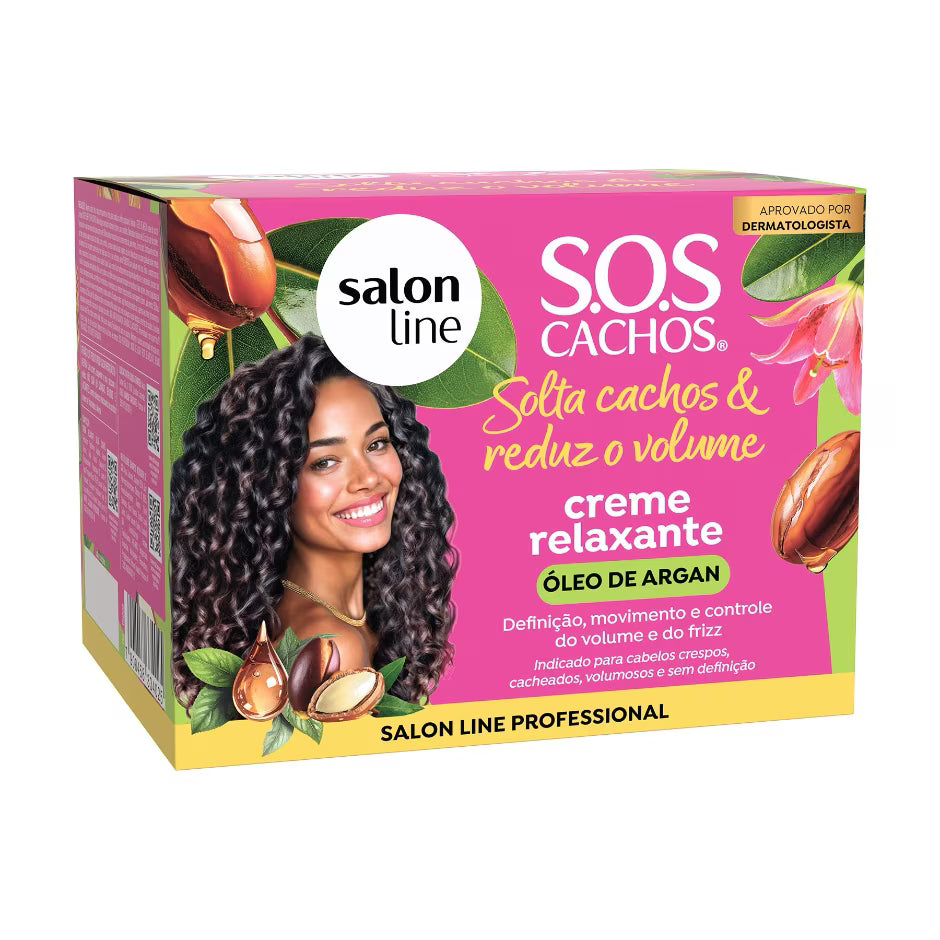 Relaxing Cream Loosens Curls and Reduces Volume 200g