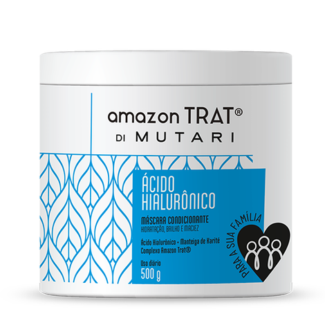 Máscara Ácido Hialurônico Amazon Trat® Di Mutari - 500g