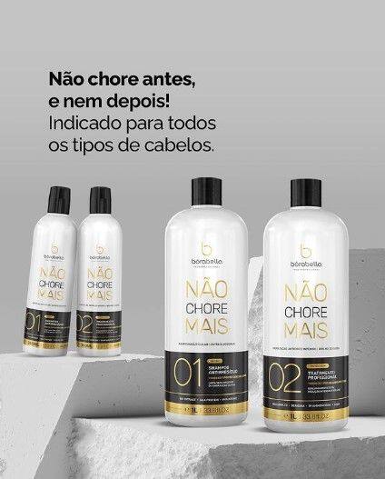 Borabella Kit Não Chore Mais Tratamento 1000 ml cada