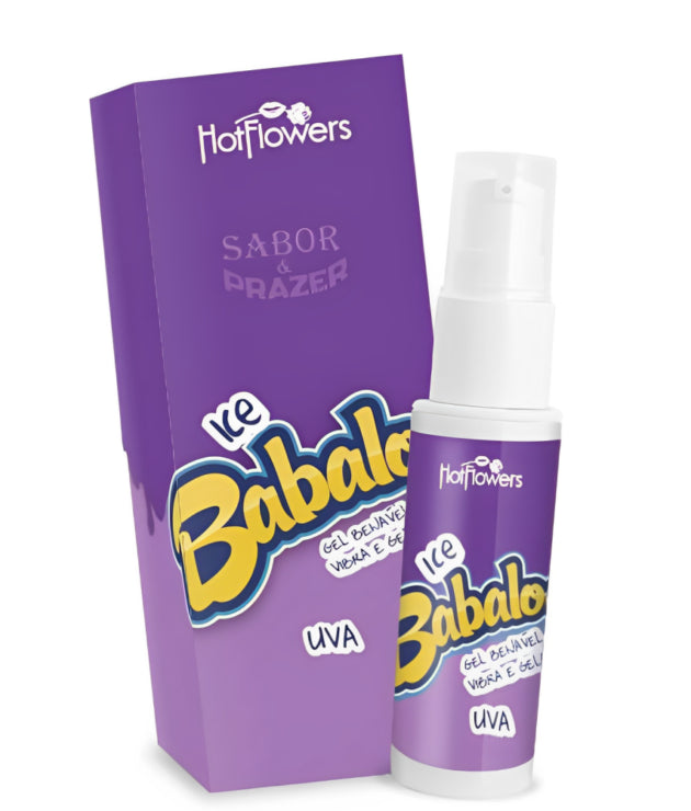 Babaloo Ice Exciting Gel 15g – Grape Flavor