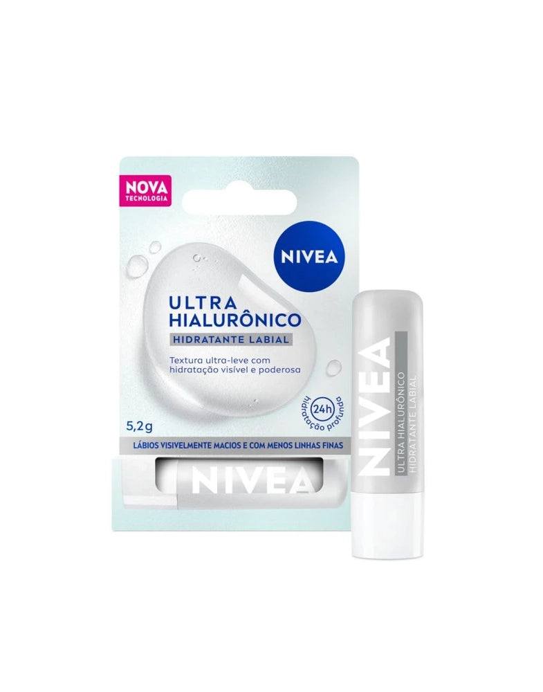 NIVEA HIDRATANTE LABIAL ULTRA HIALURÔNICO