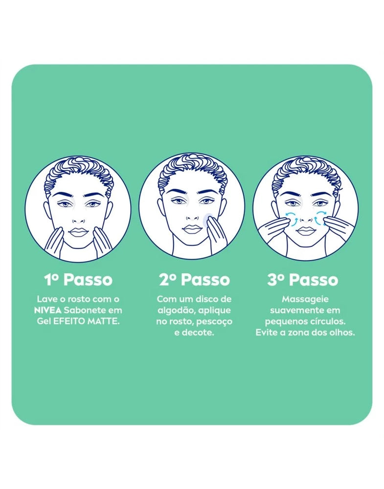 NIVEA TÔNICO ADSTRINGENTE FACIAL CONTROLE DO BRILHO 200ML