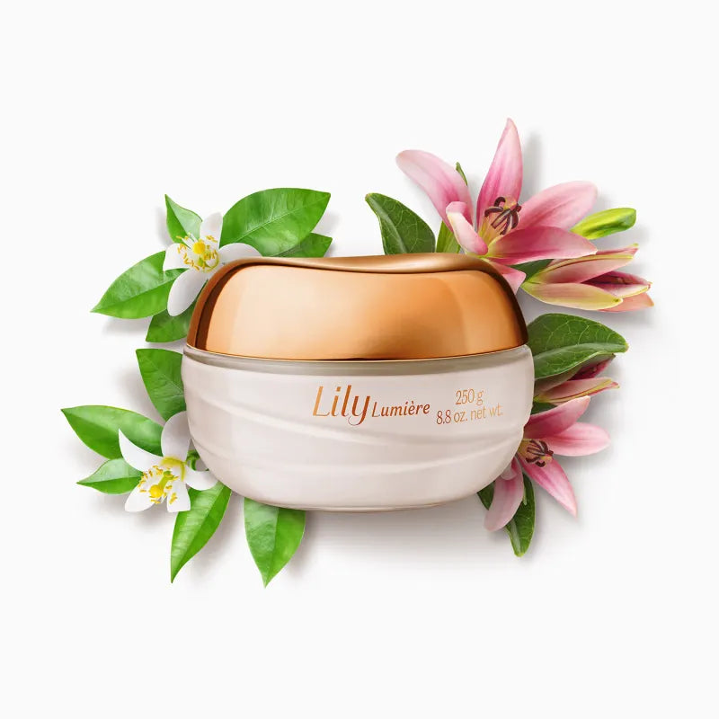 Lily Lumiere satin moisturising Body Cream - 250g