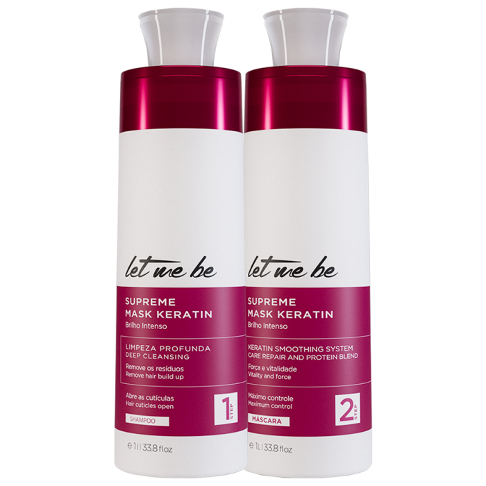 KIT Supreme Mask Keratin - 1L | 2 produtos