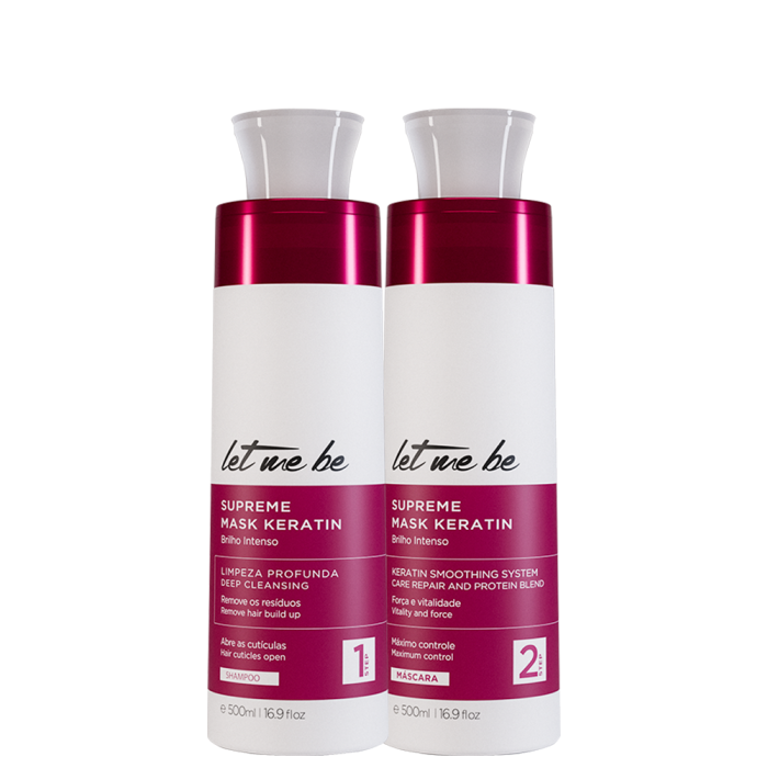 KIT Supreme Mask Keratin - 500g | 2 produtos