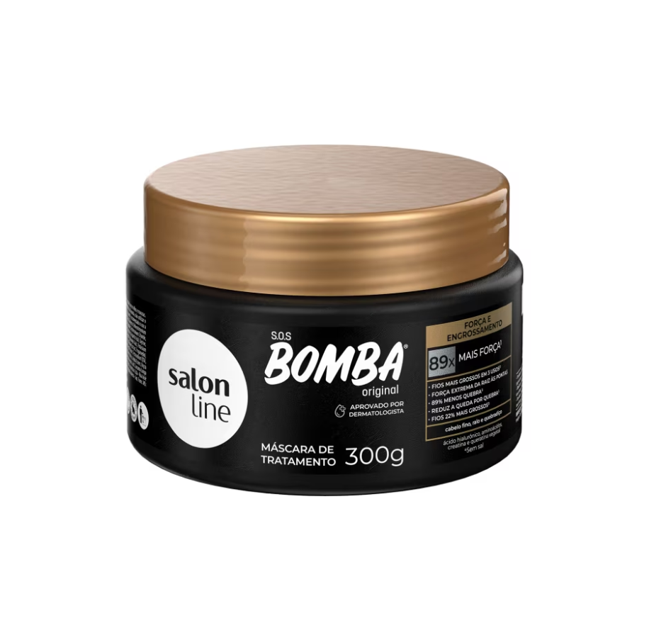 Máscara SOS Bomba Força e Engrossamento - 300g