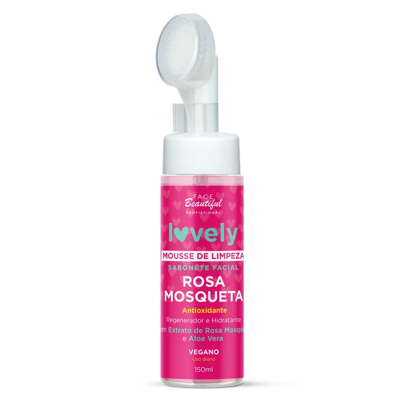Mousse de Limpeza Rosa Mosqueta Face Beautiful
