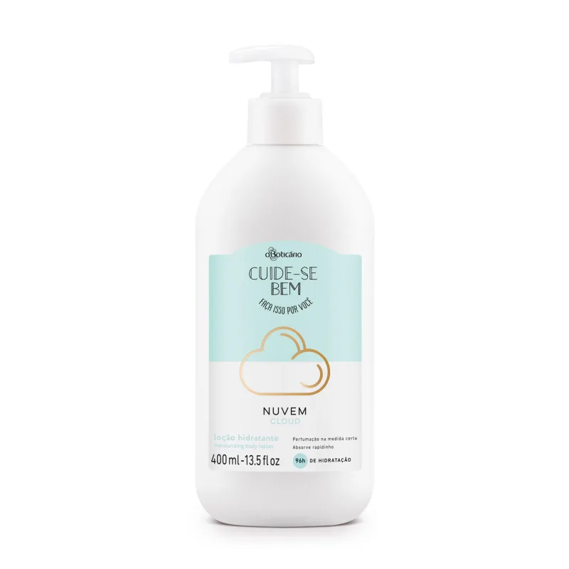 Cuide-Se Bem Nuvem Moisturizing Body Lotion, 400 ml