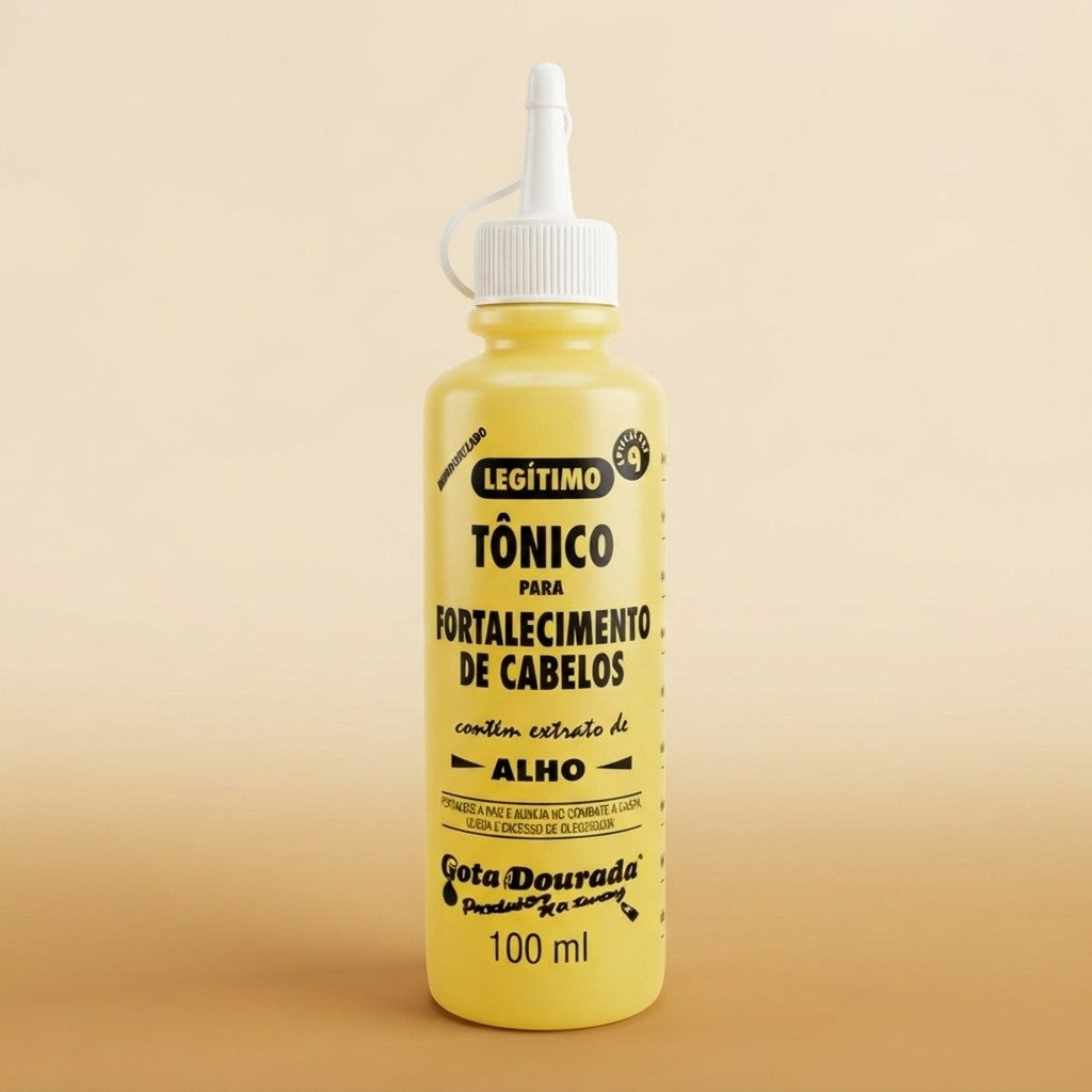 Gota Dourada Garlic Tonic for Hair Strengthening - 100ml