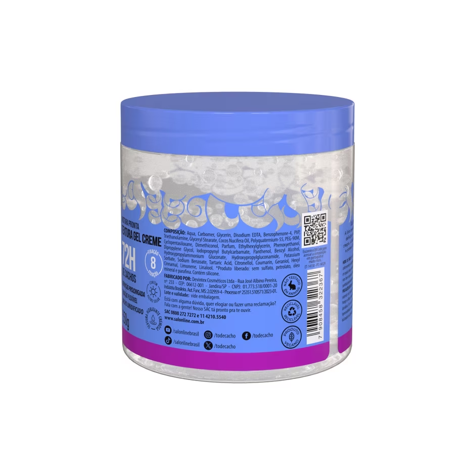 Gelatina #todecacho Super Definição Hidratante - 550g