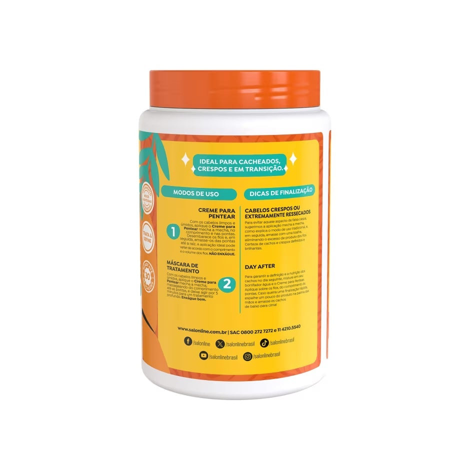 Creme De Pentear Salon Line Definição Nutritiva - 1Kg
