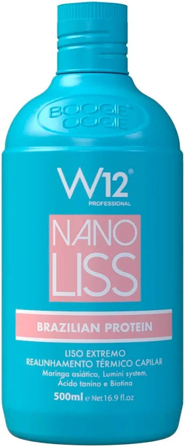 Progressiva Boogie Nano Liss W12 Brazilian Protein 500ml