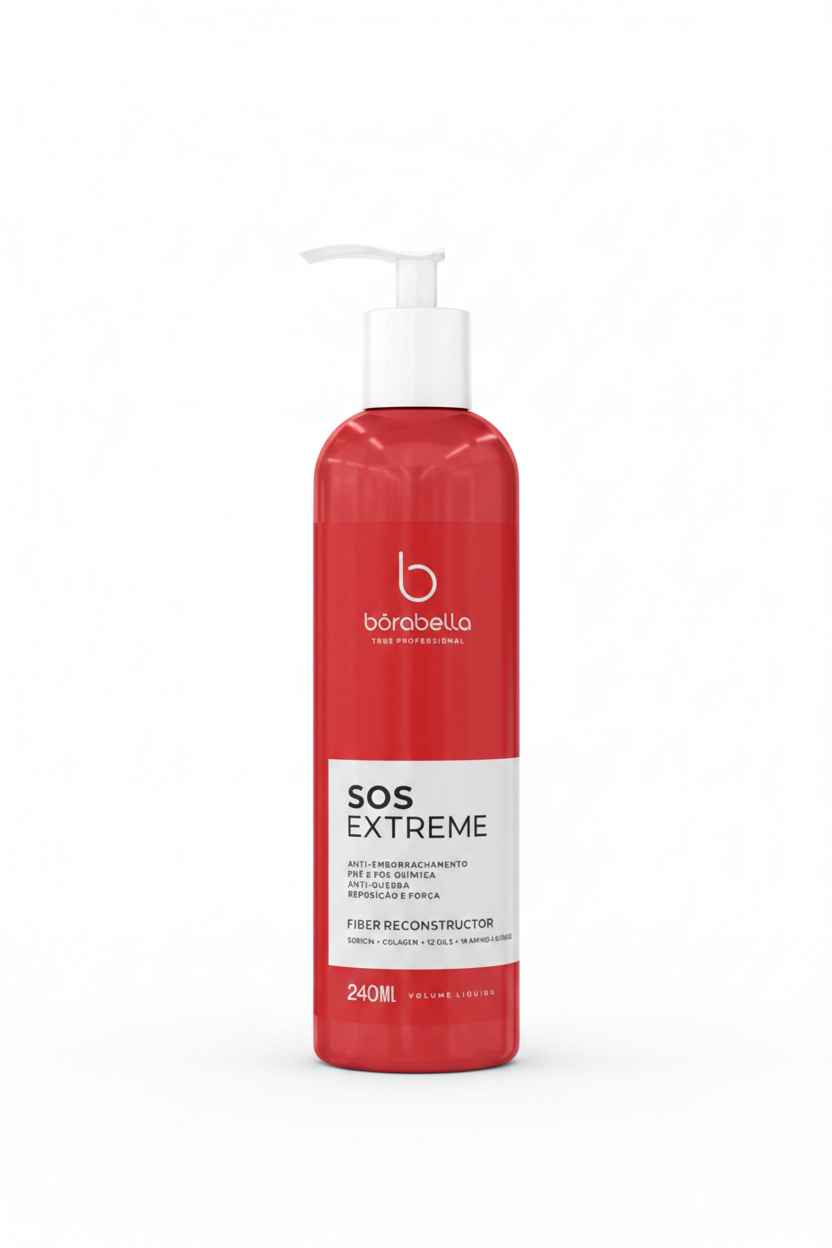 SOS Extreme Reconstrutor Anti-Emborrachamento - 240ML Borabella