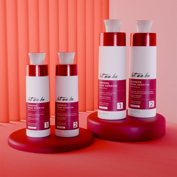 KIT Supreme Mask Keratin - 500g | 2 produtos
