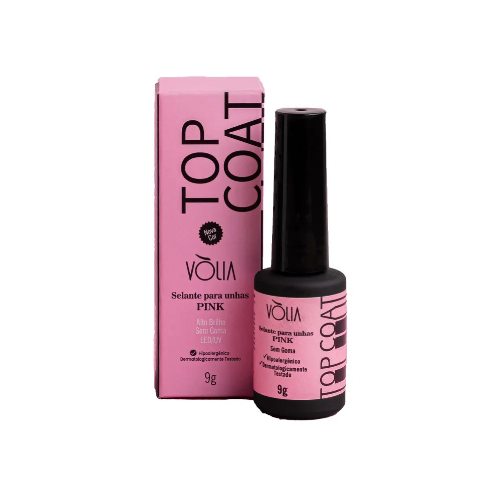 Top Coat – Pink Frasco volia