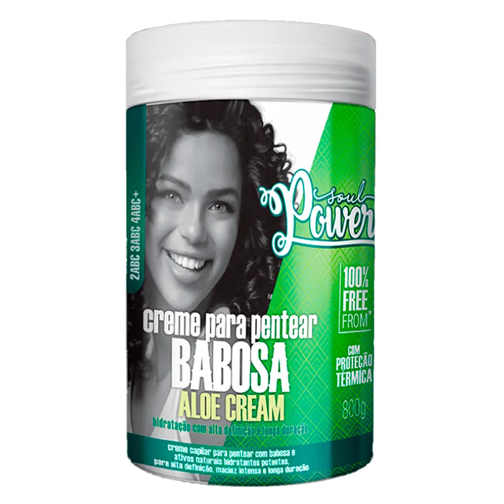 Creme De Pentear Babosa Aloe Cream 800g