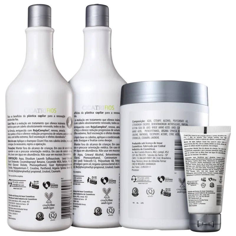 Kit Inoar Cicatrifios Renovação Absoluta (4 Produtos)