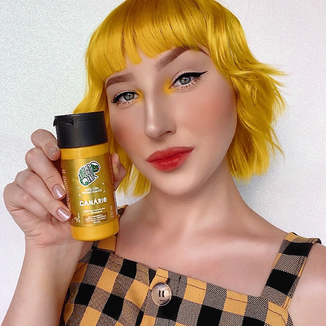 Kamaleão Color Pigmenting Mask Canário - 100ml