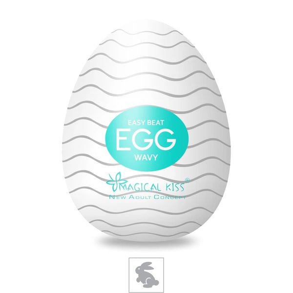 Magical Kiss Egg Masturbator - Wavy