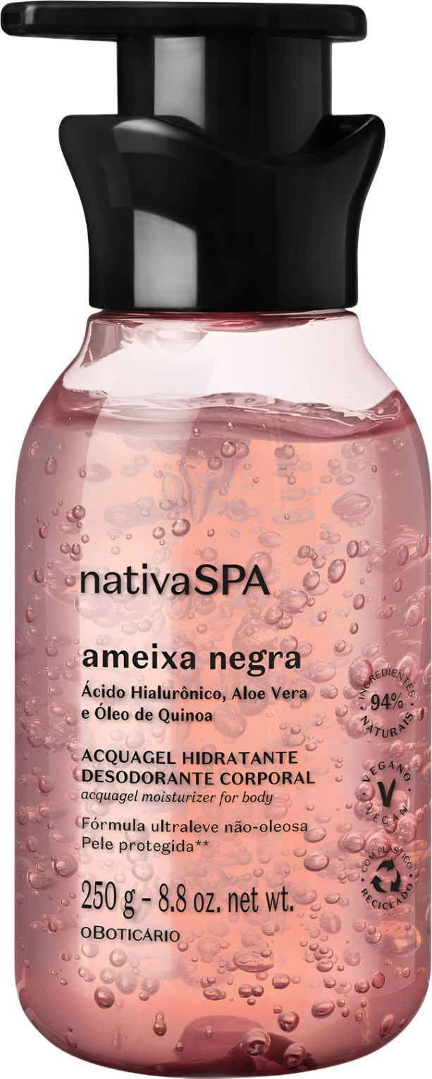 NSPA Loção Acquagel Hidratante Ameixa Negra , 250g