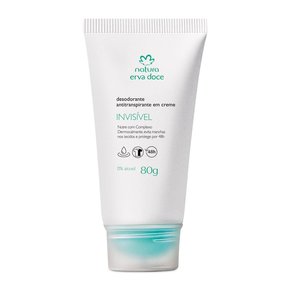 Erva Doce Cream Antiperspirant Deodorant - 80gr