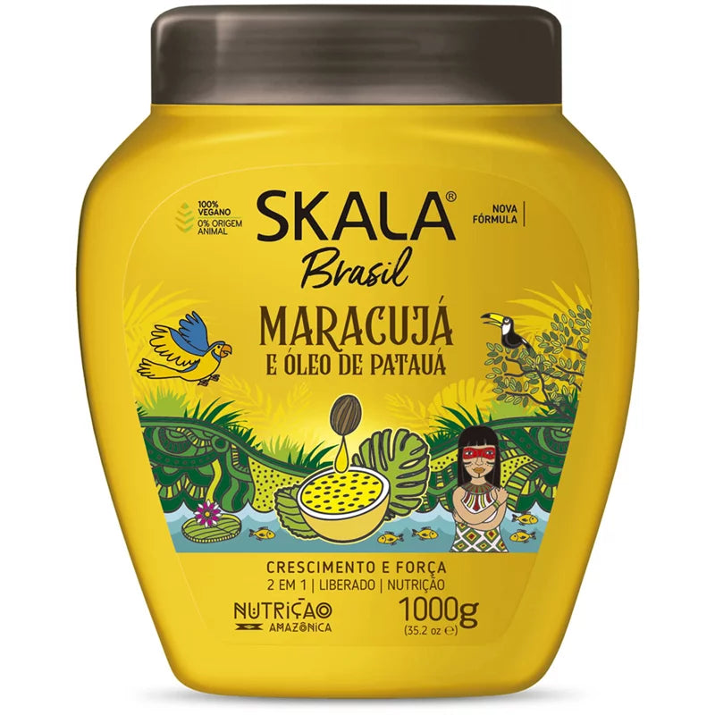 Creme de Tratamento 2 em 1 Maracujá e Óleo de Patauá