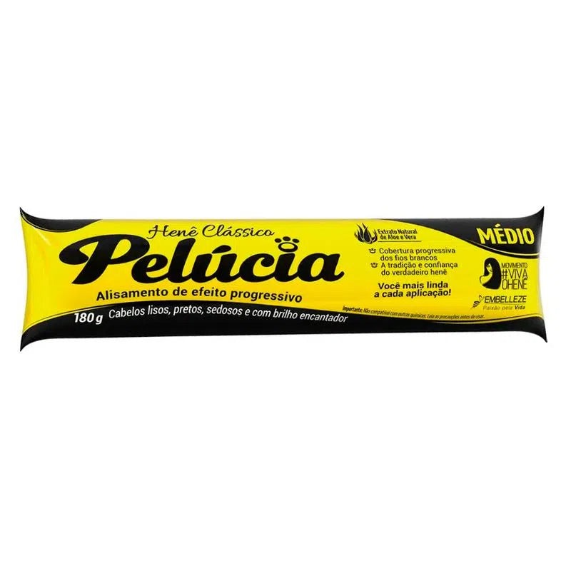 Straightening Cream Henê Pelúcia Médio 180g